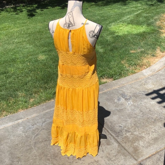 HD in Paris Anthropologie Small lace Sun dress - Picture 5 of 9